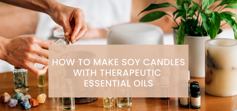 How to Make Soy Candles at Home with Essential Oils - Melissa K