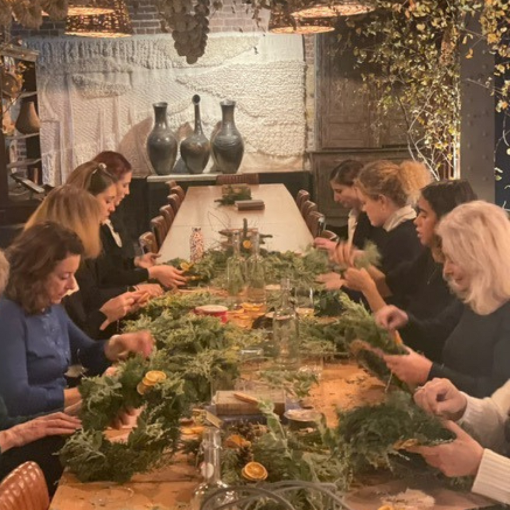 Christmas Wreath Making Workshop, SHOREDITCH LONDON - £59